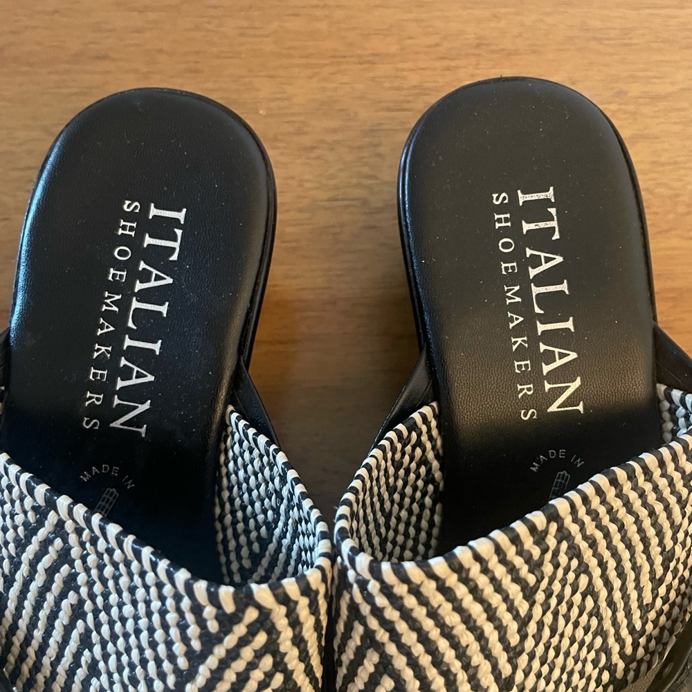 New Black Wedges size 8 1/2